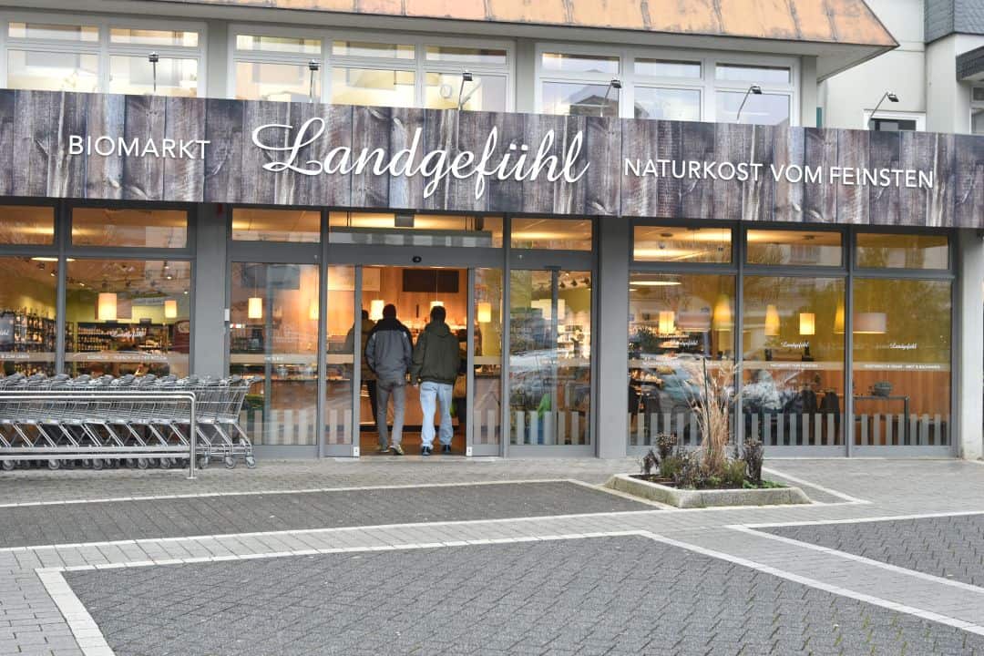 Biomarkt Landgefühl Eingang 